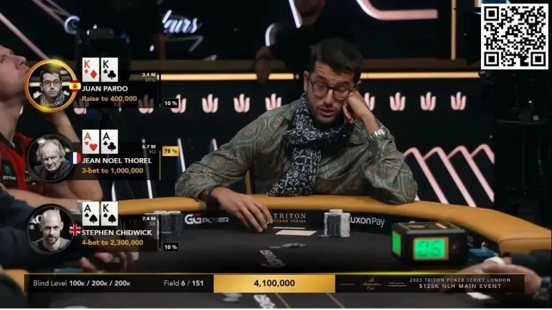 【EPCP扑克】牌局分析 | Juan Pardo为何在翻牌前弃掉KK