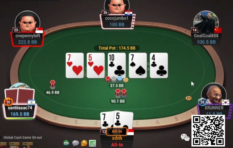 【EPCP扑克】牌局分析：快打底两对？