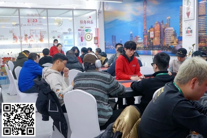 【EPCP扑克】上海杯SHPC®冬季赛 |主赛鸣锣开战！A组115人次参赛28人晋级，于佳口袋A连吃2人落袋22.3万记分登顶CL