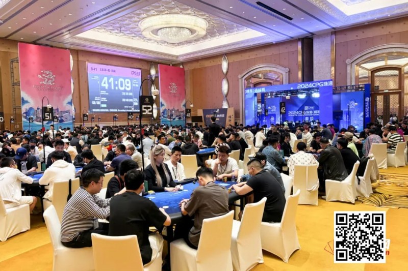 【EPCP扑克】CPG珠海 | 白热化！主赛第一轮B组725人参赛，黄小虎33.35万记分牌带领227人晋级