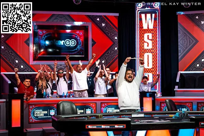 【EPCP扑克】2024 WSOP | Santhosh Suvarna夺得25万美元超级豪客赛冠军