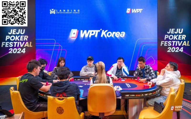 【EPCP扑克】济州扑克嘉年华｜WPT主赛6人决赛桌诞生 李栋1270W蝉联记分牌榜首领跑决赛圈