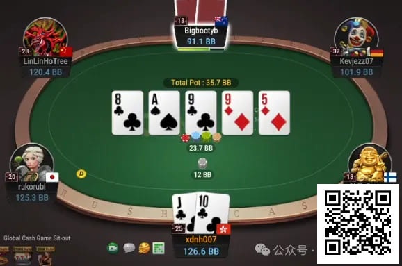 【EPCP扑克】牌局分析：转牌bluff还是河牌bluff？