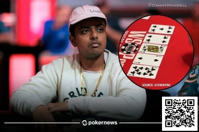 【EPCP扑克】明明击中后门同花，却被顺子淘汰出局！WSOPC主赛引争议